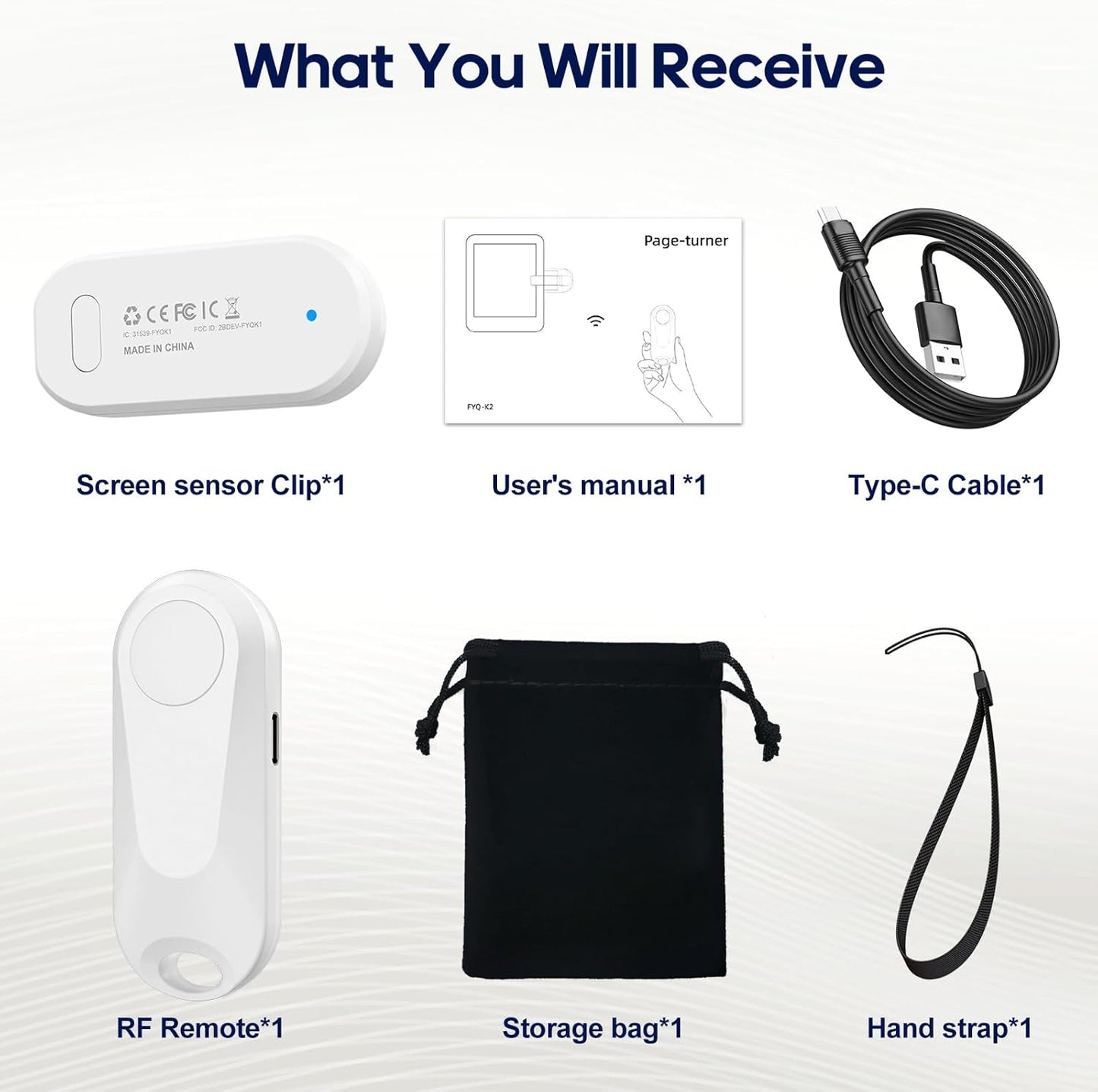 EReaders Page Turner Clicker - ipad Tablets Reading Novels