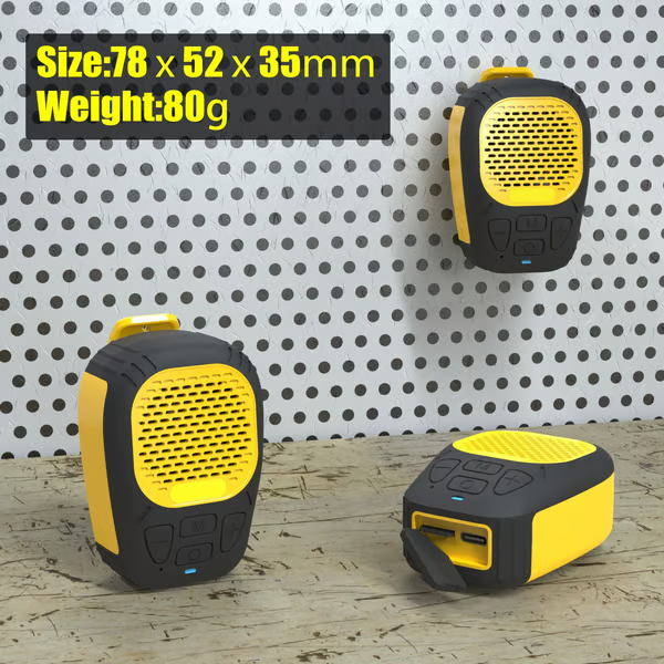 🔊📱Wearable Bluetooth Speaker