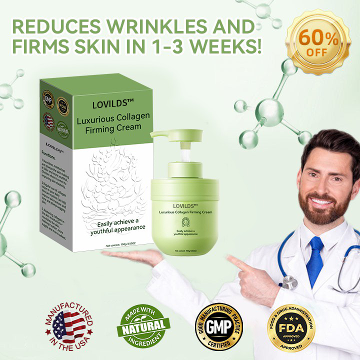 【 ✨Official Brand Store ✨】LOVILDS™ 𝐋𝐮𝐱𝐮𝐫𝐢𝐨𝐮𝐬 𝐂𝐨𝐥𝐥𝐚𝐠𝐞𝐧 𝐅𝐢𝐫𝐦𝐢𝐧𝐠 𝐂𝐫𝐞𝐚𝐦