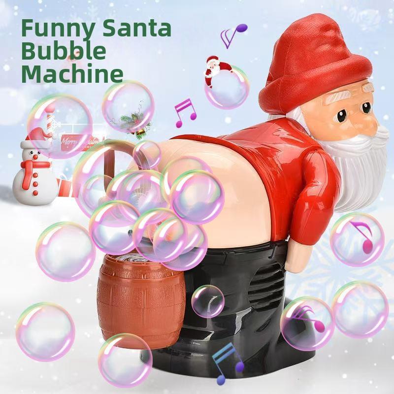 🎅 Farting Santa Bubble Blower — Hilarious Holiday Fun!
