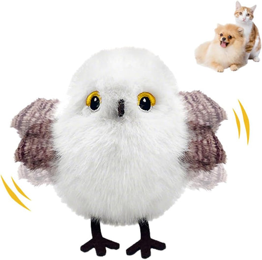 2025 Upgrade! Interactive Flapping & Chirping Bird Cat Toy 🐦🎵😻 Watch your kitty go wild!