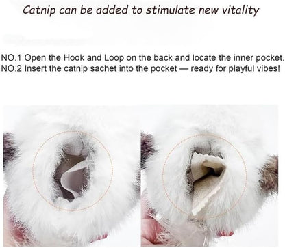 2025 Upgrade! Interactive Flapping & Chirping Bird Cat Toy 🐦🎵😻 Watch your kitty go wild!