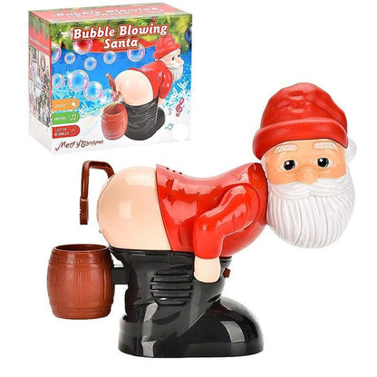 🎅 Farting Santa Bubble Blower — Hilarious Holiday Fun!