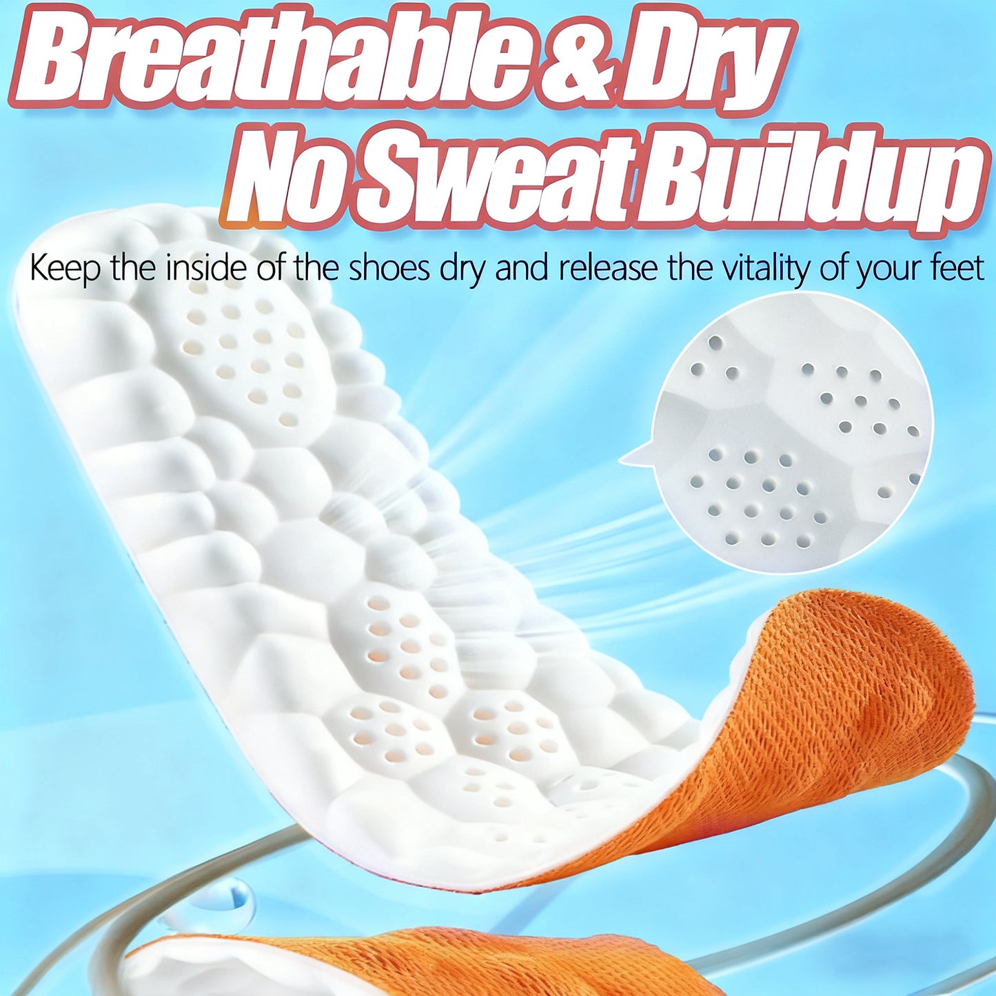 TAILEDEN™ Massage Insole for Foot & Joint Support🥾