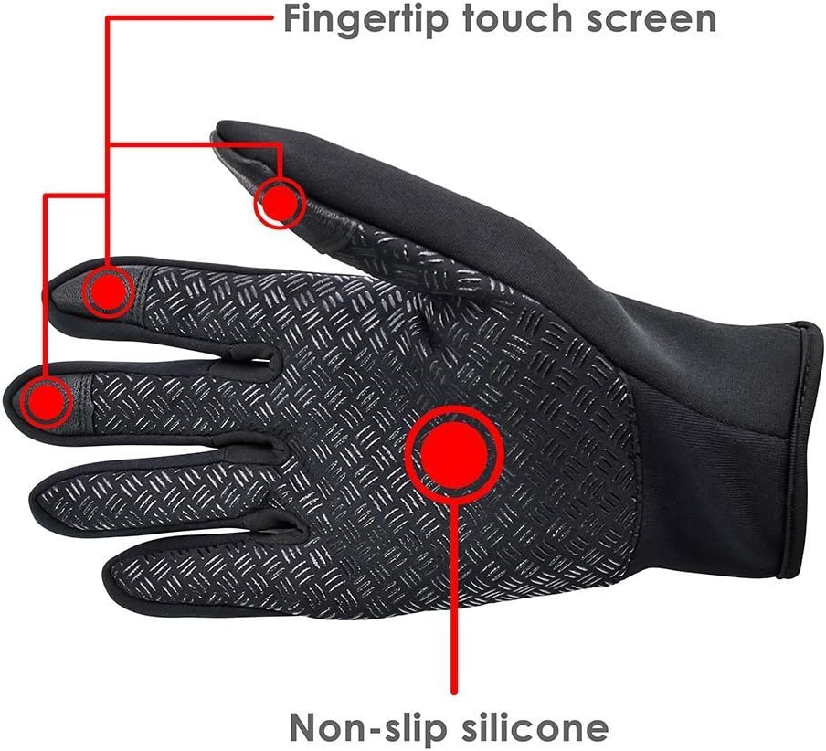 Outdoor Winter Gloves-Touchscreen and Windproof Full