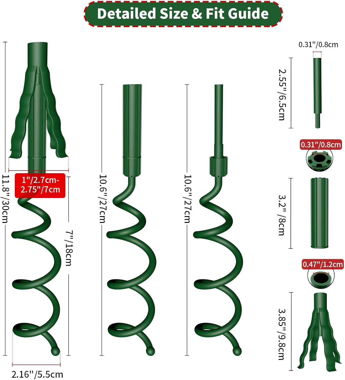 50% off on the last day!-🎄 Universal Christmas Tree Topper Holder –🔥 Secure, Stable & Invisible Support🔥