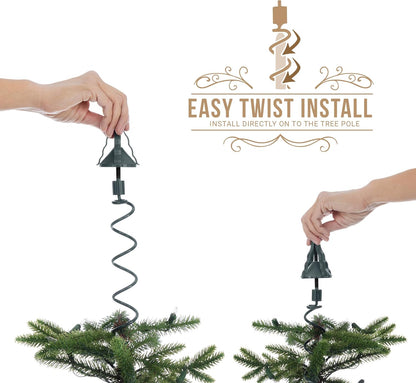 50% off on the last day!-🎄 Universal Christmas Tree Topper Holder –🔥 Secure, Stable & Invisible Support🔥