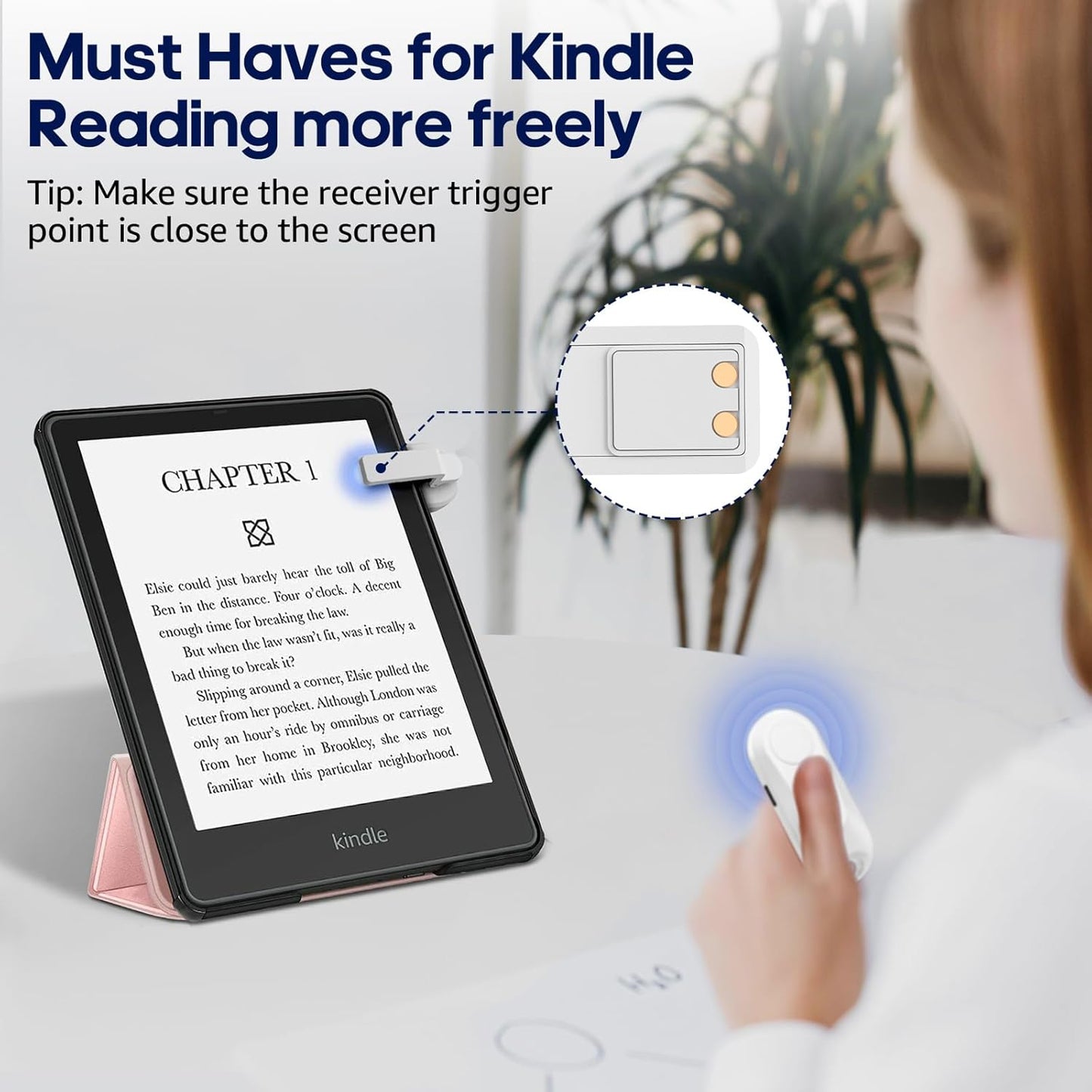 EReaders Page Turner Clicker - ipad Tablets Reading Novels