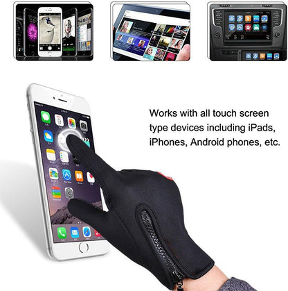 Outdoor Winter Gloves-Touchscreen and Windproof Full