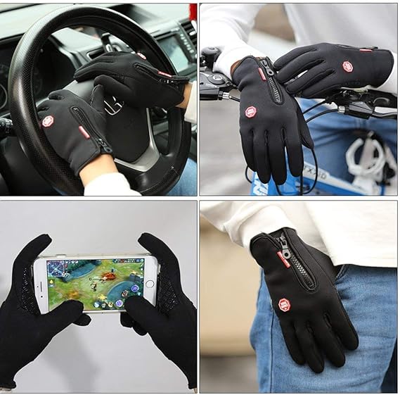 Outdoor Winter Gloves-Touchscreen and Windproof Full