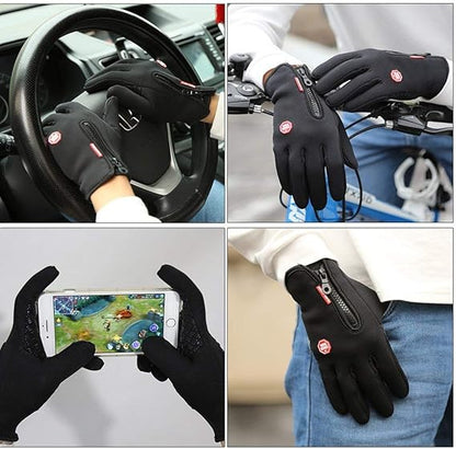 Outdoor Winter Gloves-Touchscreen and Windproof Full