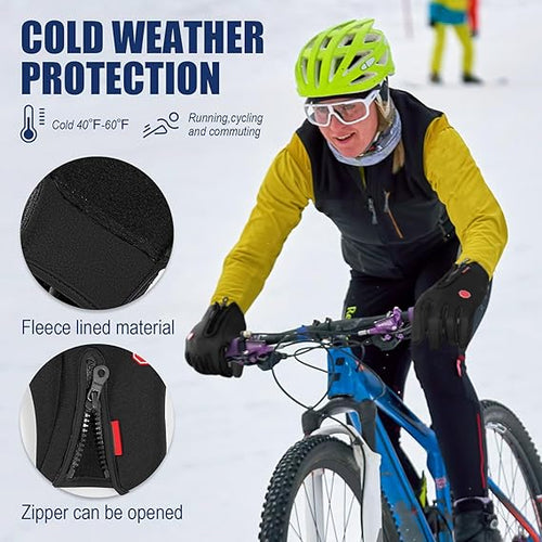 Outdoor Winter Gloves-Touchscreen and Windproof Full
