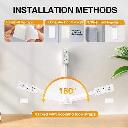 🔥50% off on the last day!🔥Electrical Outlet Extender-Access Hard-to-Reach Outlets