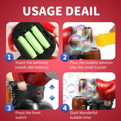 🎅 Farting Santa Bubble Blower — Hilarious Holiday Fun!