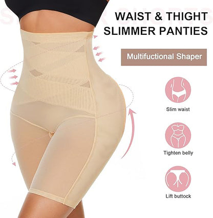 TAILEDEN™2025 women's adaptation panties Clothes Shapewear solid color high stretch shapewear