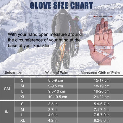 Outdoor Winter Gloves-Touchscreen and Windproof Full