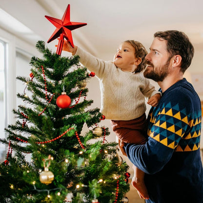 50% off on the last day!-🎄 Universal Christmas Tree Topper Holder –🔥 Secure, Stable & Invisible Support🔥