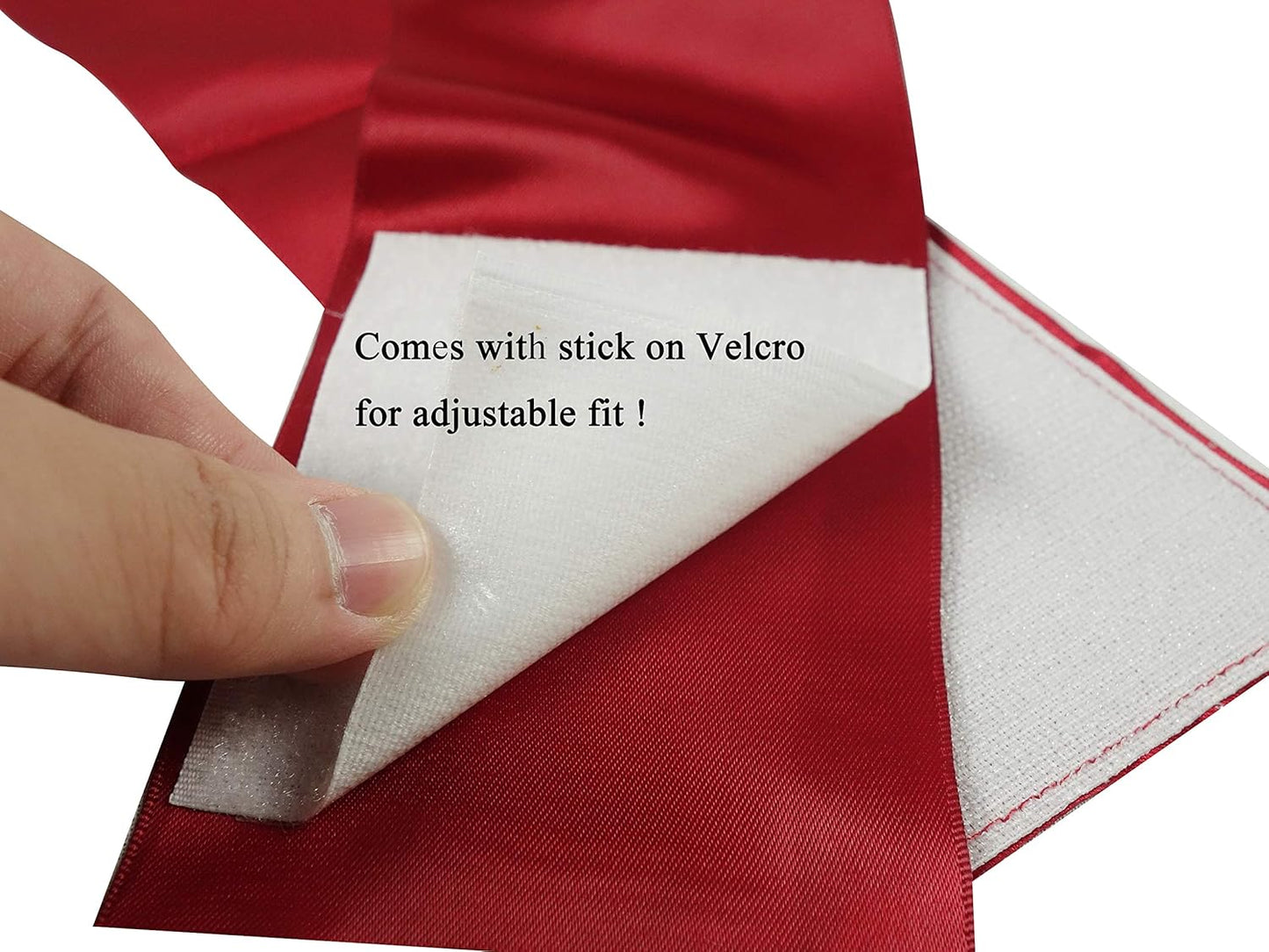 🎁 Red Christmas Cabinet Bow Set