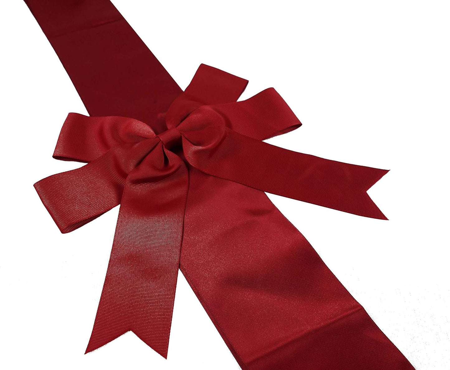 🎁 Red Christmas Cabinet Bow Set