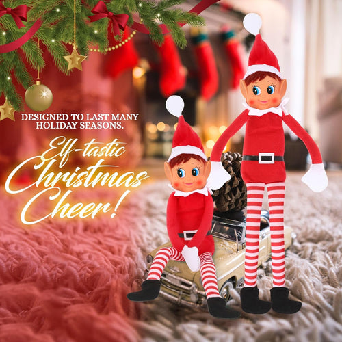 Playful Christmas Elves – Elfie & Elvie(12 in)