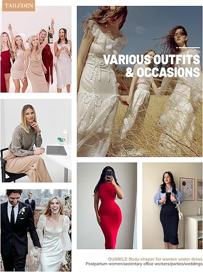 TAILEDEN™2025 women's adaptation panties Clothes Shapewear solid color high stretch shapewear