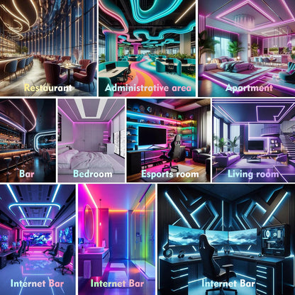 NESLEMY™2025 Brand New-360 Degree Luminous Reticulate Weave Rope Lights