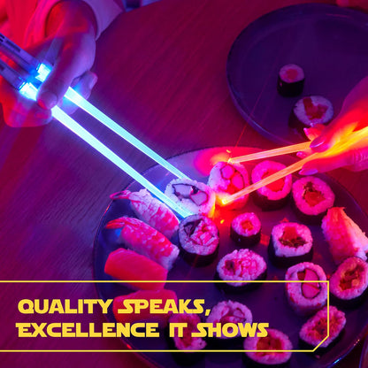 🥢LightSaber Chopsticks Light Up Saber Led✨ -🎉Thanksgiving Special Offers