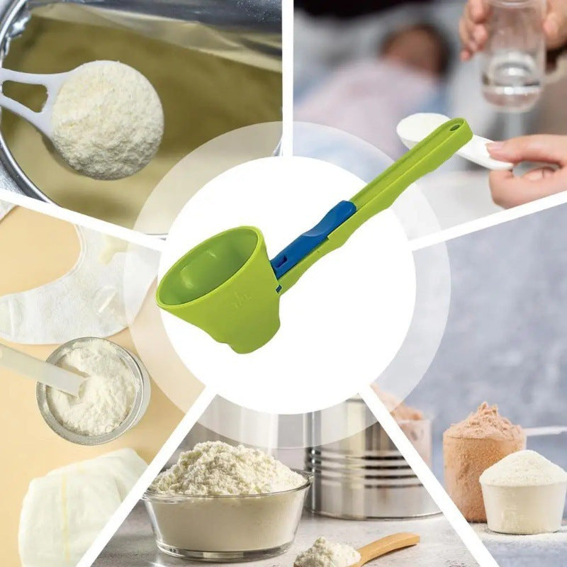 🔥50% off 🥄Original measuring scoop + funnel - No spill 🎈