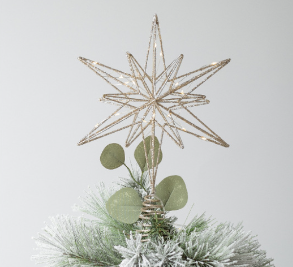 50% off on the last day!-🎄 Universal Christmas Tree Topper Holder –🔥 Secure, Stable & Invisible Support🔥