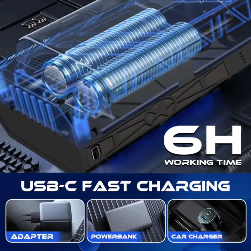 ❄️ Meet the NESLEMY™ Winter Pro — The LED Turbo Blower That Clears Snow in Seconds.