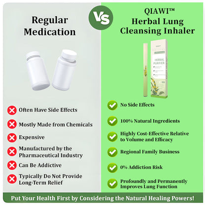 QIAWI™Mullein Relaxation Stick – Soothes Lungs, Detoxifies, Freshens Breath