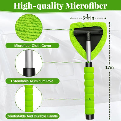 💥 💥 Windshield Cleaning Tool-Microfiber Car Window Cleaner 🔥
