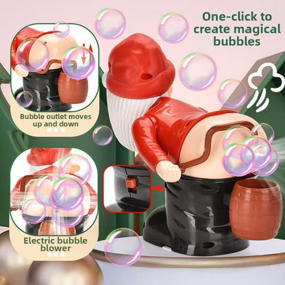 🎅 Farting Santa Bubble Blower — Hilarious Holiday Fun!