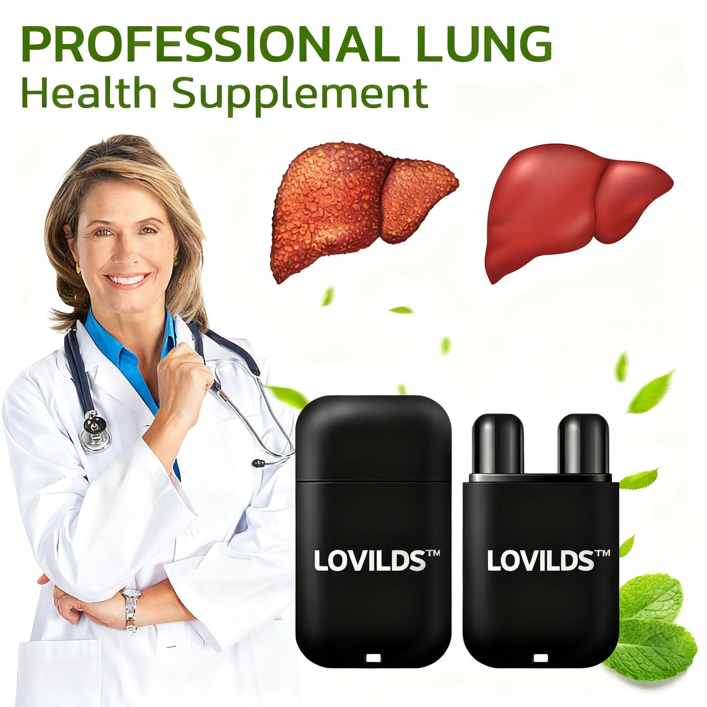 LOVILDS™ Vegan Liver Cleaning Nasal Herbal Box