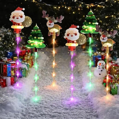 6-Pack Solar Christmas Decorative Lights - LED Fairy